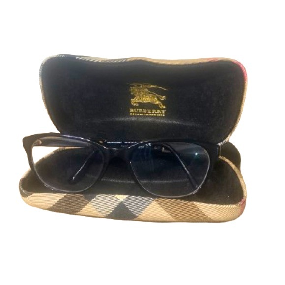 Burberry Authentic Ladies Black Eyeglasses Frames B 2172 with Case - Picture 8 of 11
